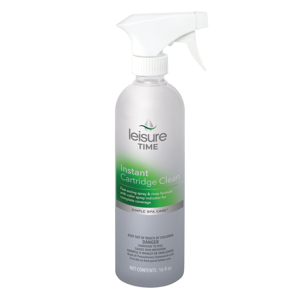 Leisure Time Instant Cartridge Clean | Fast-Acting Spa Filter Cleaner