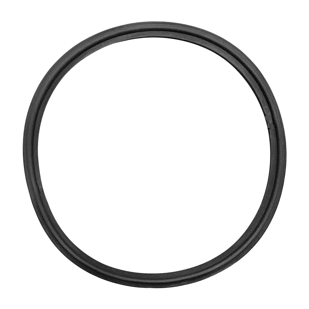 Black round light lens gasket seal ring