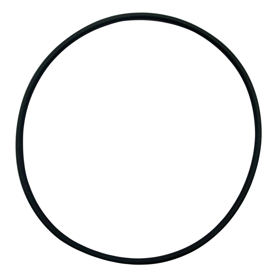 Black rubber O-ring gasket for Jacuzzi 2-inch multiport valve body.