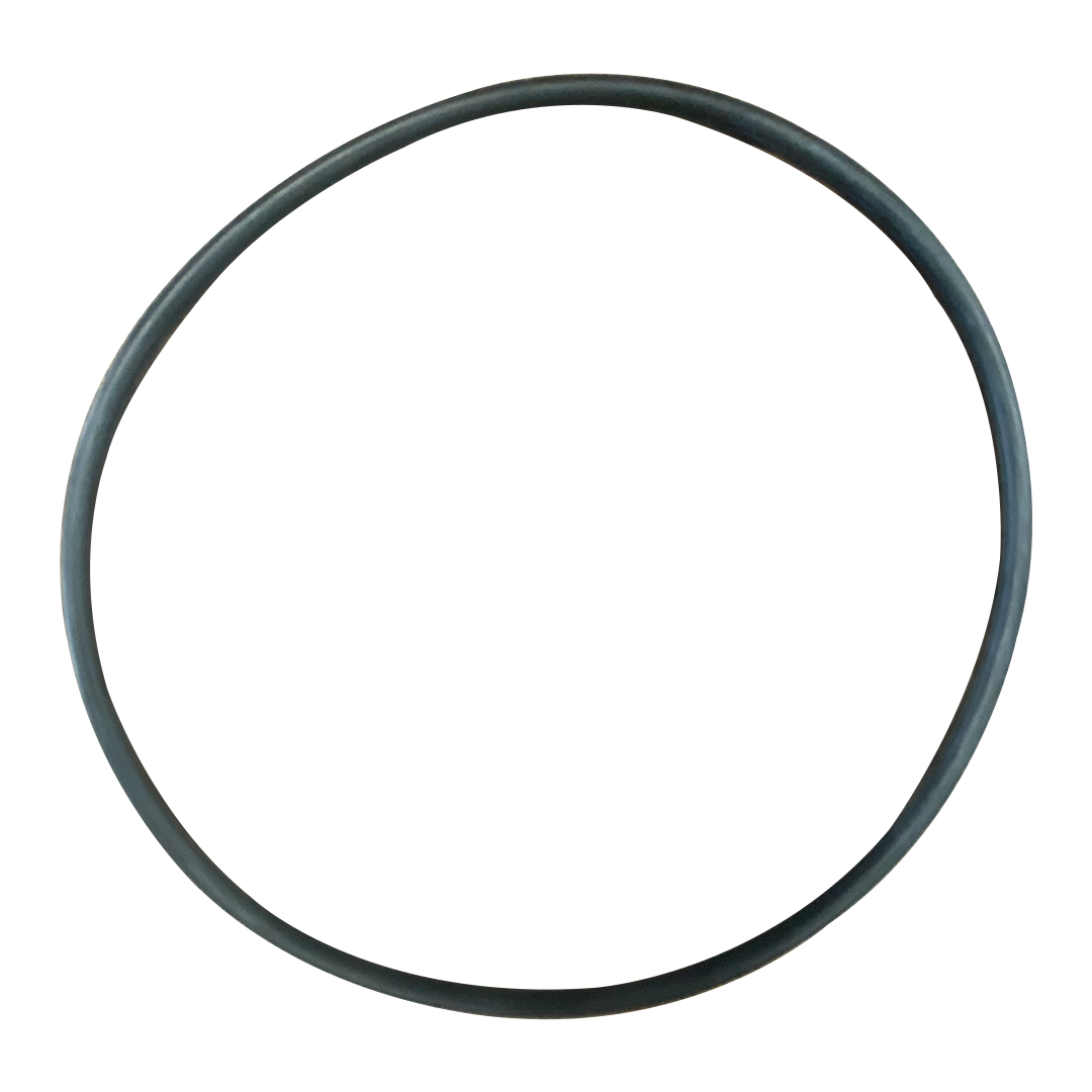 Black rubber strainer body O-ring gasket