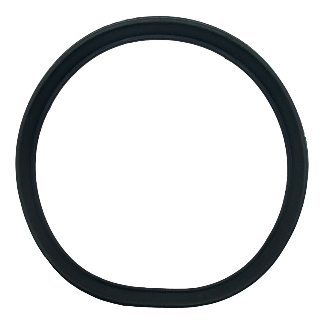 Black rubber rim gasket O-ring for Harmsco 550 11-inch filter housing.
