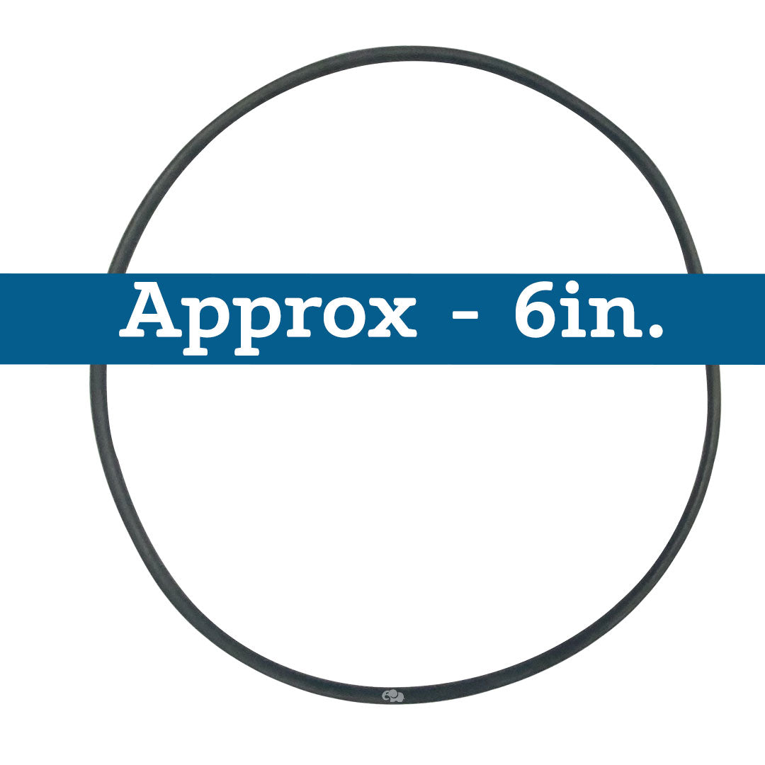 Approximate 6-inch black O-ring gasket for Hayward Power Flo housing
