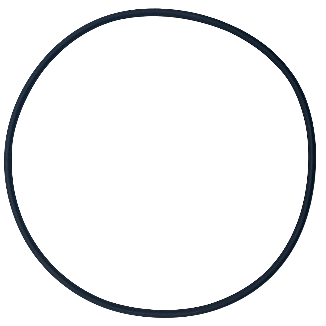 Black rubber O-ring seal for Purex RP/RPFAPF/R Series 400/401/500/501 seal plate