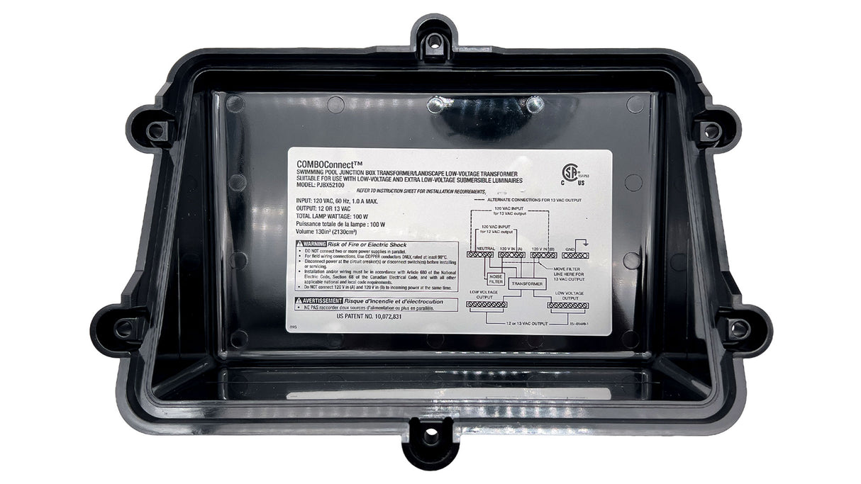 Intermatic COMBOConnect Junction Box Transformer | PJBX52100