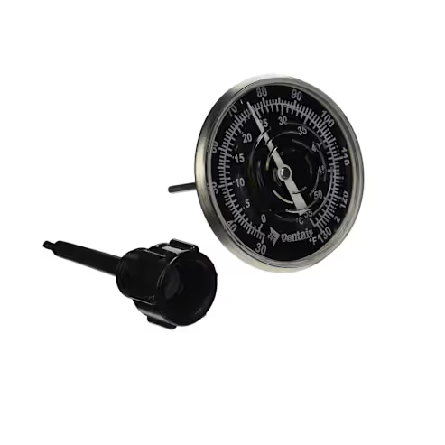 Pentair Inline Pool Thermometer 30–130°F with Nylon Well | SL1DW