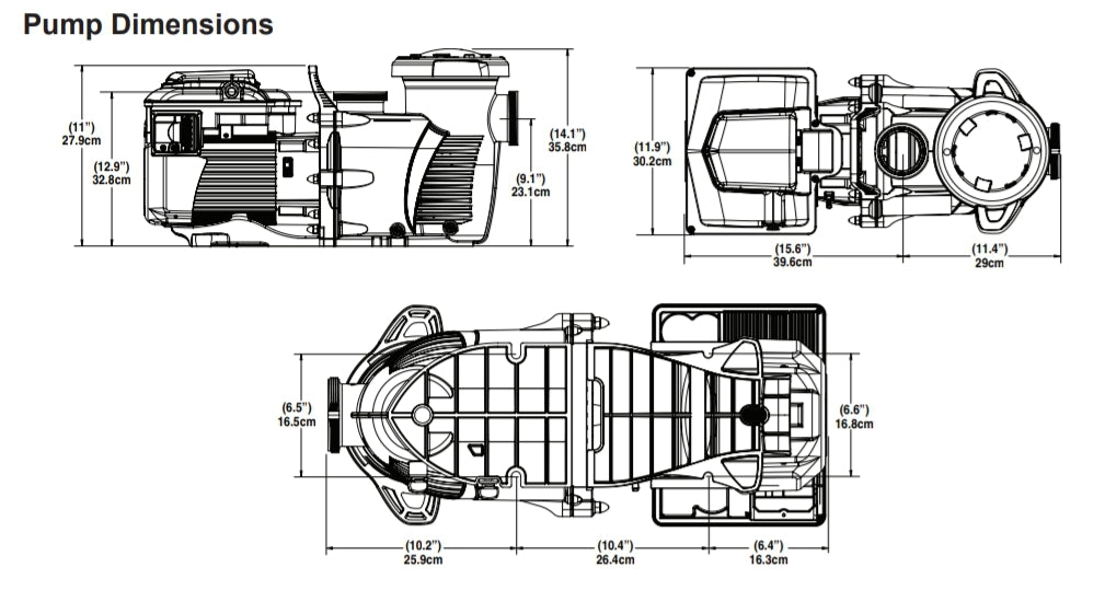Pentair Max-E-ProXF® VS 5 HP Variable Speed Pump | SKU 023035
