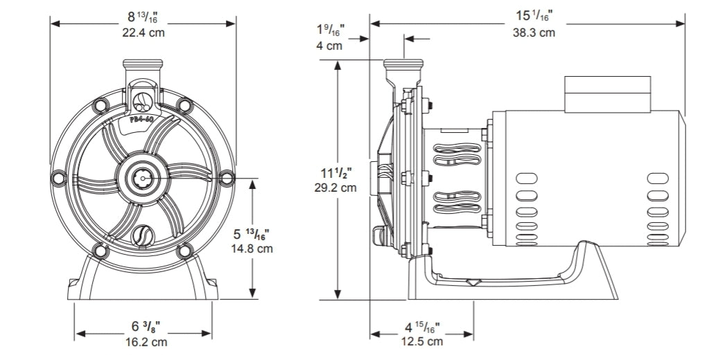 Polaris Booster Pump With 60HZ Motor | PB4-60