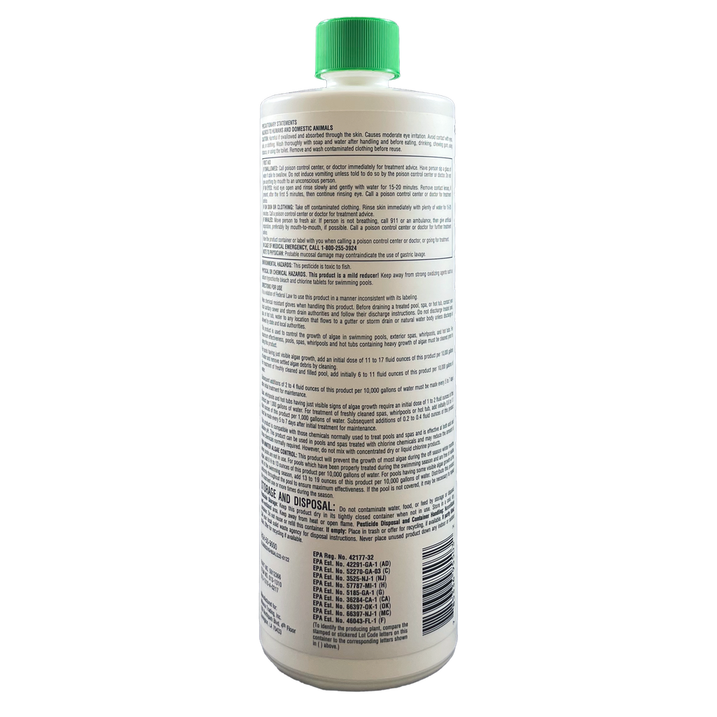 POOL SEASON Algaecide 60 – 1 QT | HGH-50-9000