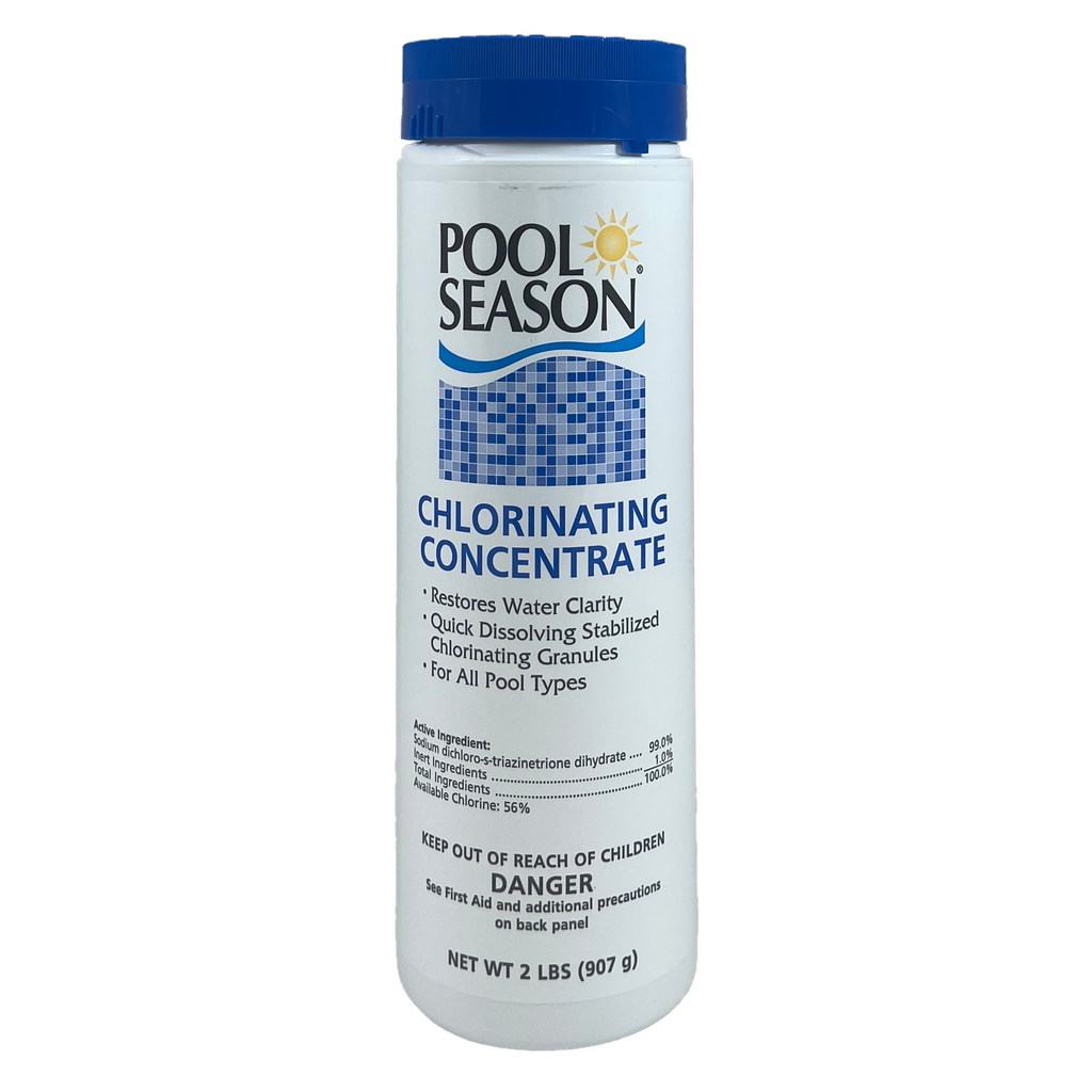POOL SEASON Chlorinating Concentrate – 2 LB Jar