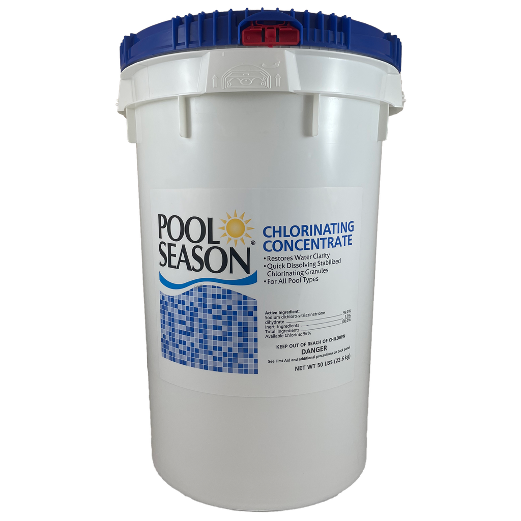 POOL SEASON Chlorinating Concentrate – 50 LB Bucket | HGH-50-2650