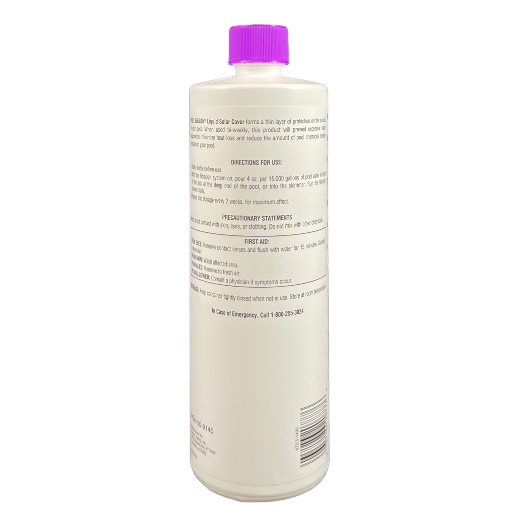 POOL SEASON Liquid Solar Cover – 1 Qt | HGH-50-9140