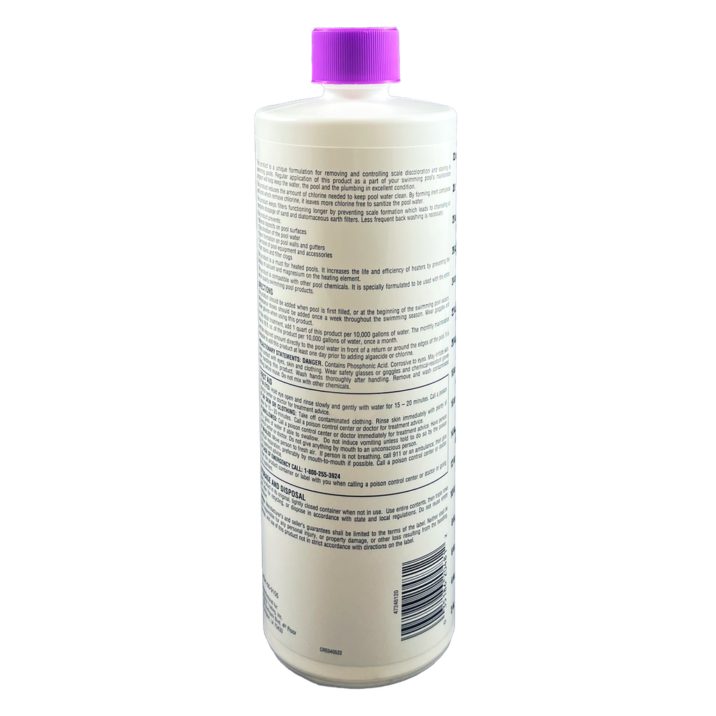 POOL SEASON Stain & Scale Control – 1 Qt | HGH-50-9105