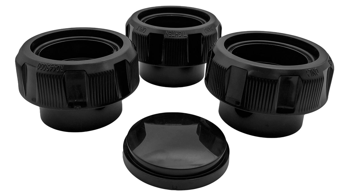 Jandy CS/DEV Series Cartridge Filter Tailpiece, Cap and Union Nut Set, 2"x2.5" || R0461800