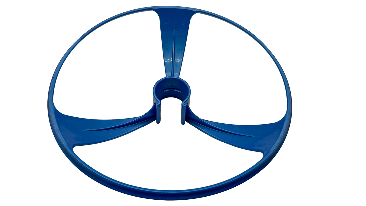 Zodiac T5 Duo Wheel Deflector Hose Mount, Blue