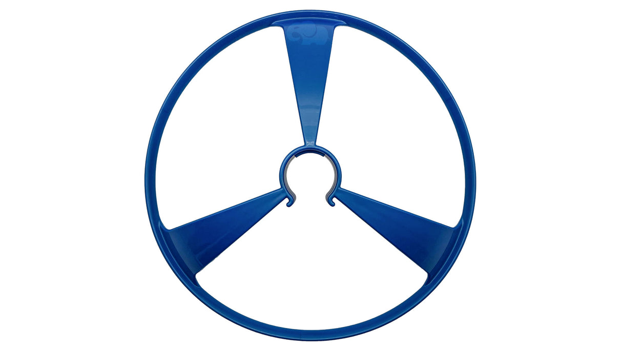 Zodiac T5 Duo Wheel Deflector Hose Mount, Blue