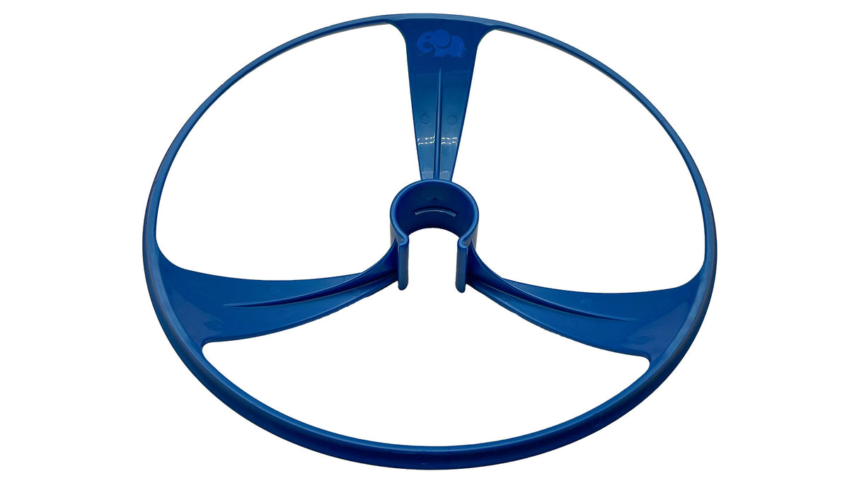 Zodiac T5 Duo Wheel Deflector Hose Mount, Blue