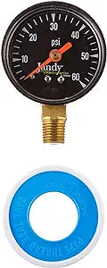 Jandy CS Series Cartridge Filter Pressure Guage, 0-60 psi || R0556900