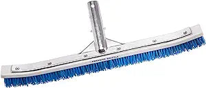 Pentair Curved Brush 18 in. Aluminum Back Blended, Stainless & Nylon | R111358