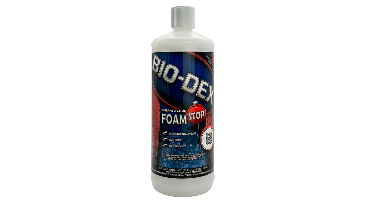 Bio-Dex Laboratories Spa Foam Stop (32 Oz.) | SFS32