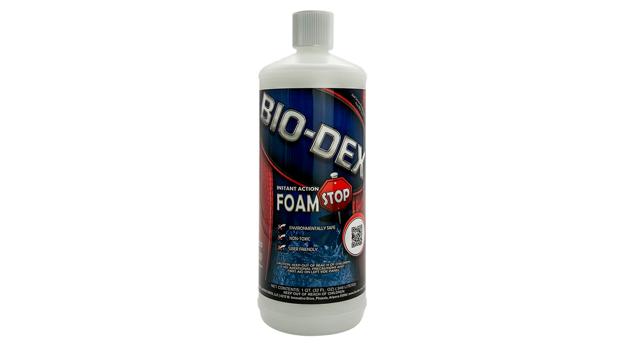 Bio-Dex Laboratories Spa Foam Stop (32 Oz.) | SFS32