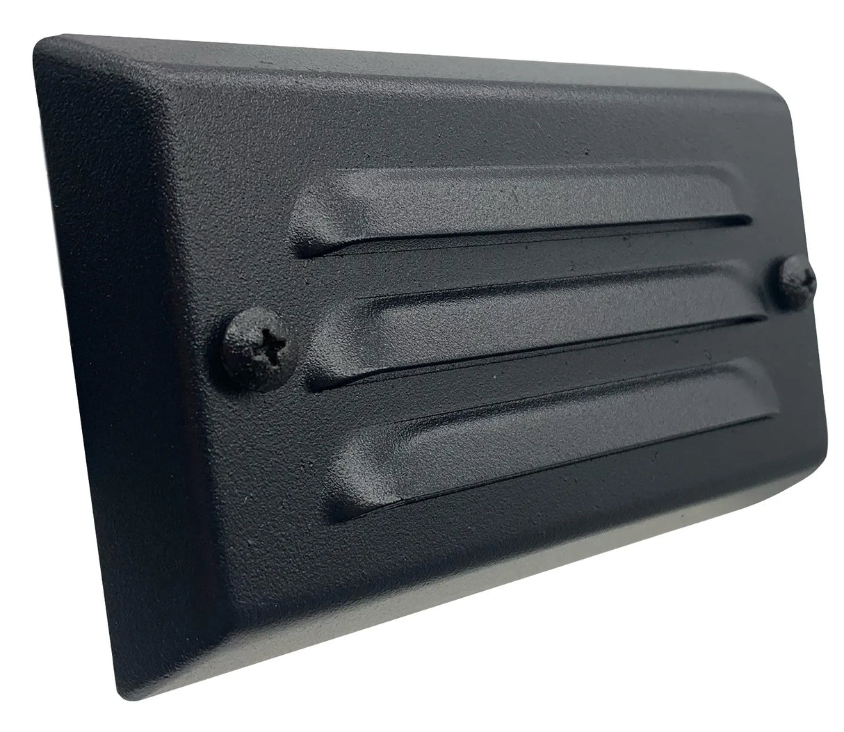 Hayward Textured Black Surface Mount Step Light, 3" x 5" || 27520