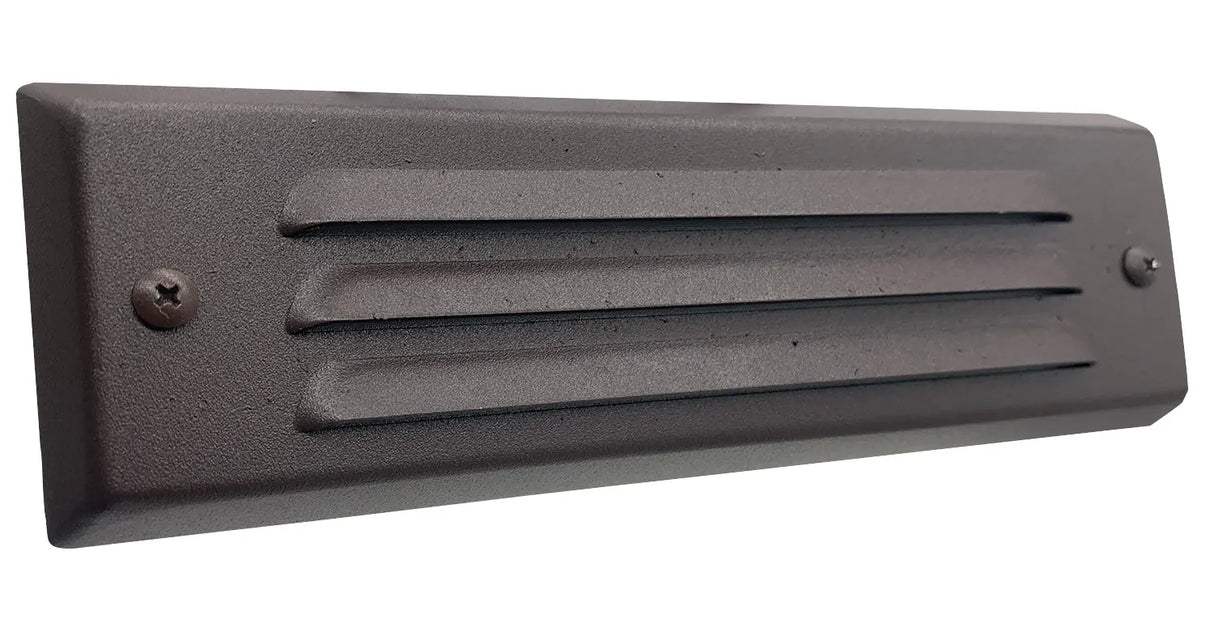 Hayward Textured Bronze Surface Mount Step Light, 3" x 9" || 27524