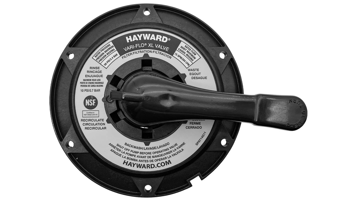 Hayward Backwash Valve Key, Cover, & Handle Assembly | SPX0714BA