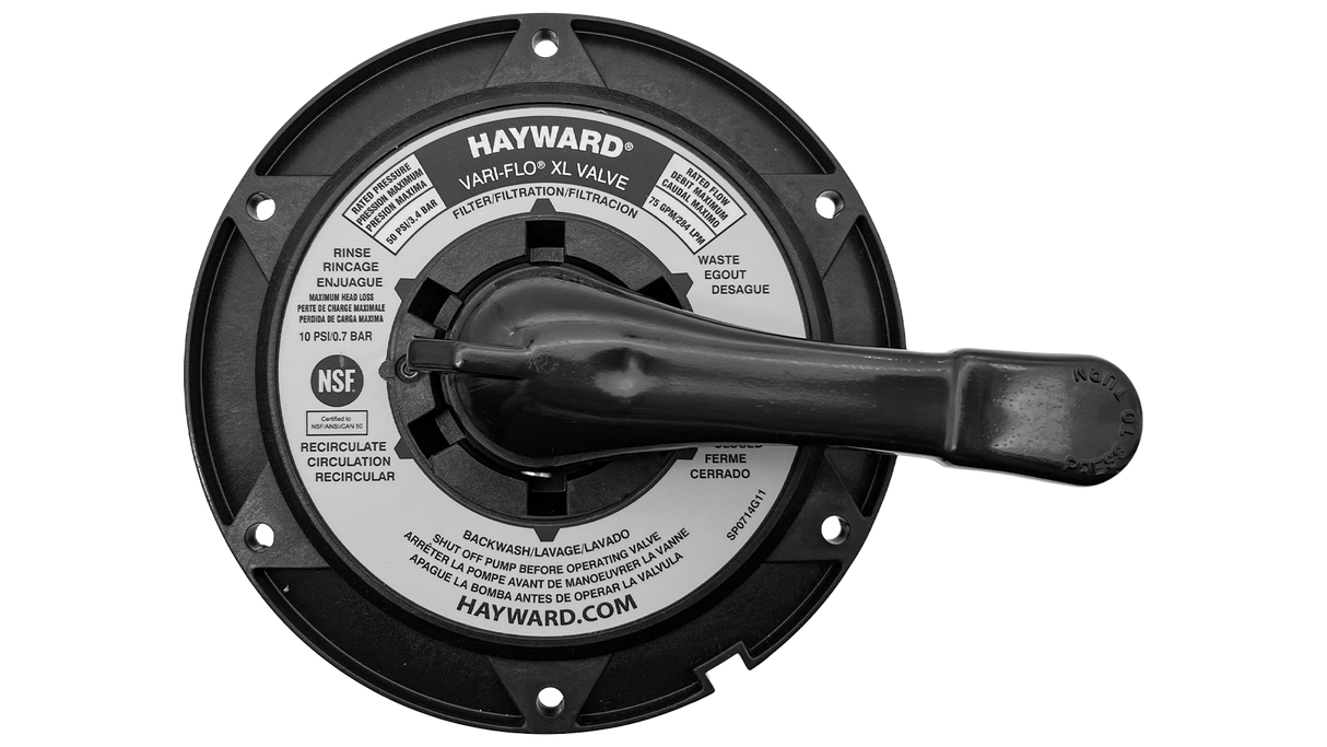 Hayward Backwash Valve Key, Cover, & Handle Assembly | SPX0714BA