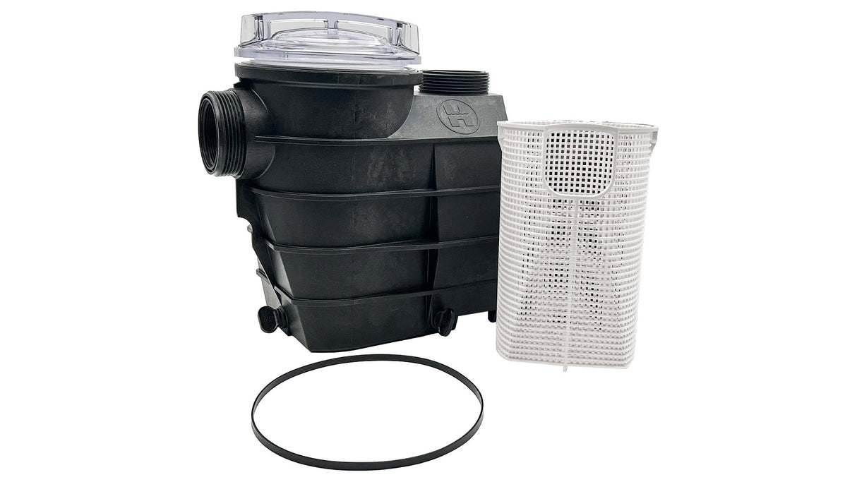 Super II Pump Housing/Strainer (2" x 2") w/ Drain Plugs, Threaded Style || SPX3120AAZ