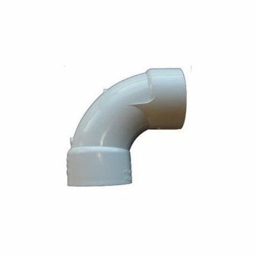 2-inch PVC sweep elbow, slip x slip, 90-degree gray fitting