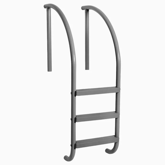 Saftron Triton Series Ladder 3-Step Graphite Gray Inground Pool Ladder | PTL-224-3S-GG