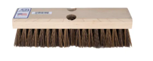 A&B Heavy Duty Acid Brush Mixed Brown Nylon Bristles | 6022-AB