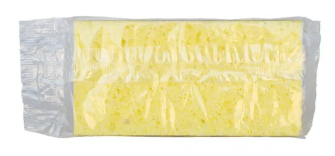 A&B Spa Sponge 3.5" x 6" Crushed Walnut Shell Sponge | 8700-AB