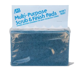 &B Mr. Scrubber Jr Medium Duty Replacement Pads 2-Pack | 8532-AB