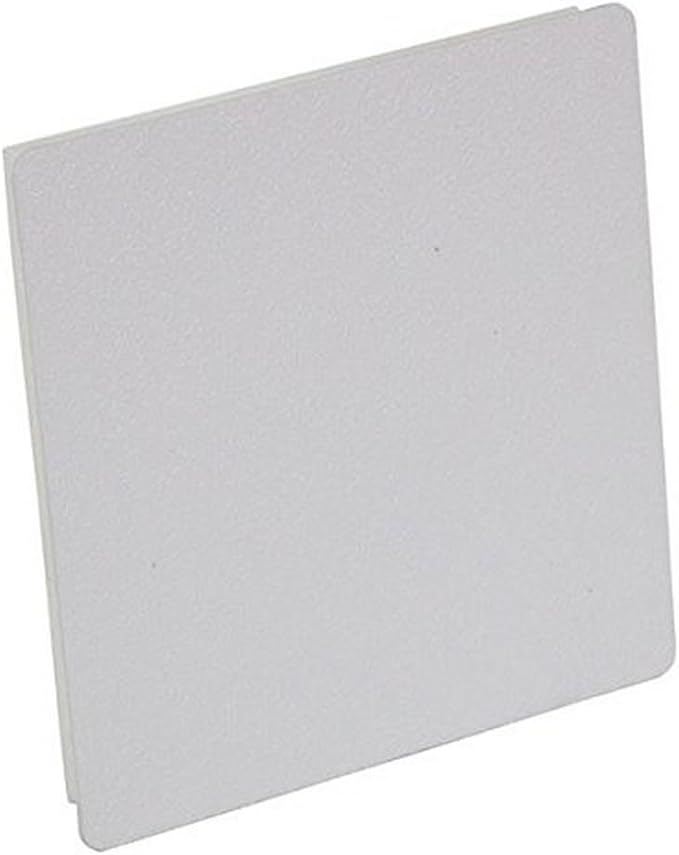 White square skimmer plug cover for pool skimmer mouth