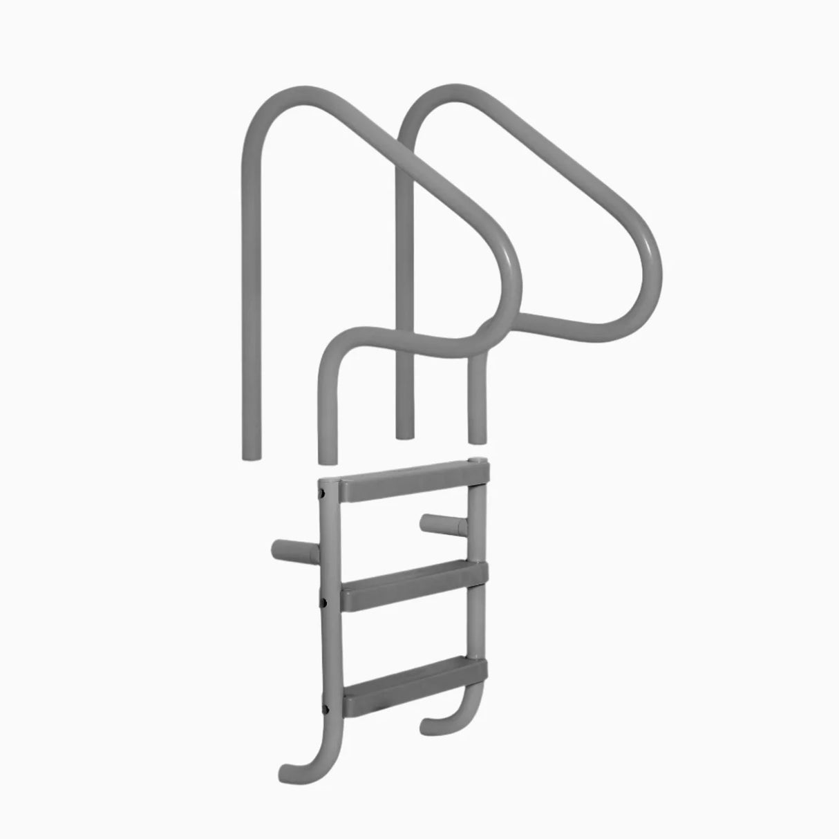 Saftron Split Series 3-Step Pool Ladder – Gray | P-326-SL3-G
