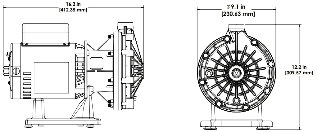 Pentair Universal Booster Pump 3/4 Horsepower || EC-LA01N