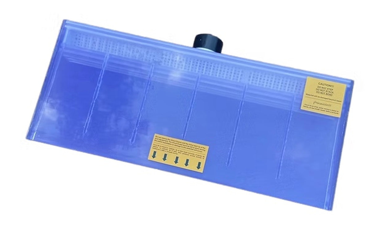 ARG 12" Waterfall, 1" Lip, Back Port – Clear | WF1201ACL