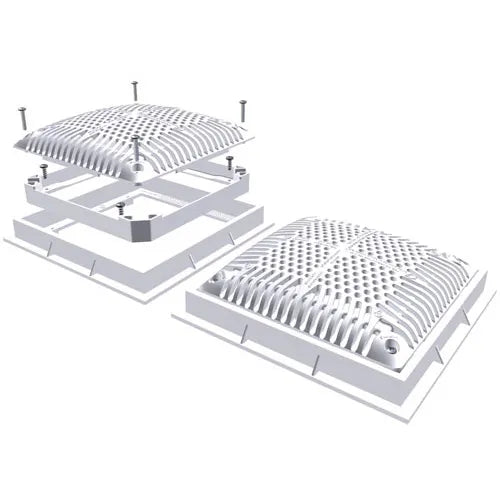 Frame & Cover - Dual Pak 12SQ LV | WG1032LV2PAK2