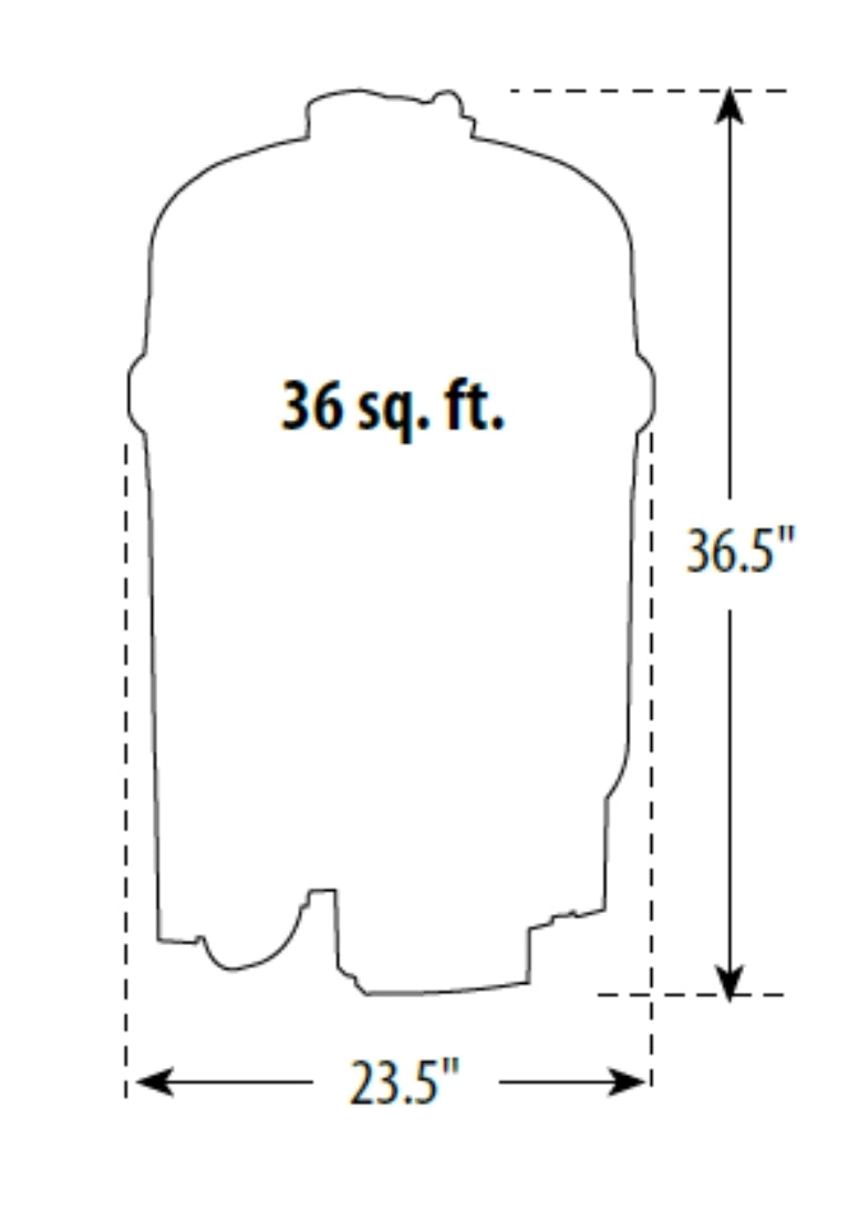 Waterway Crystal Water D.E. Filter Grey 36 Sq. Ft. | 570-0036-07