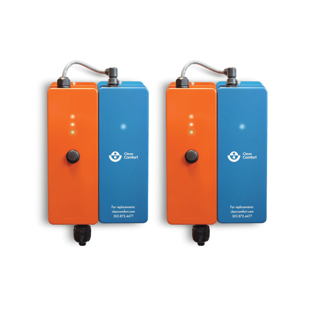 Clear Comfort Dual CCW100 AOP Treatment System W/ Installation Kit | DUAL CCW100- SYSDR