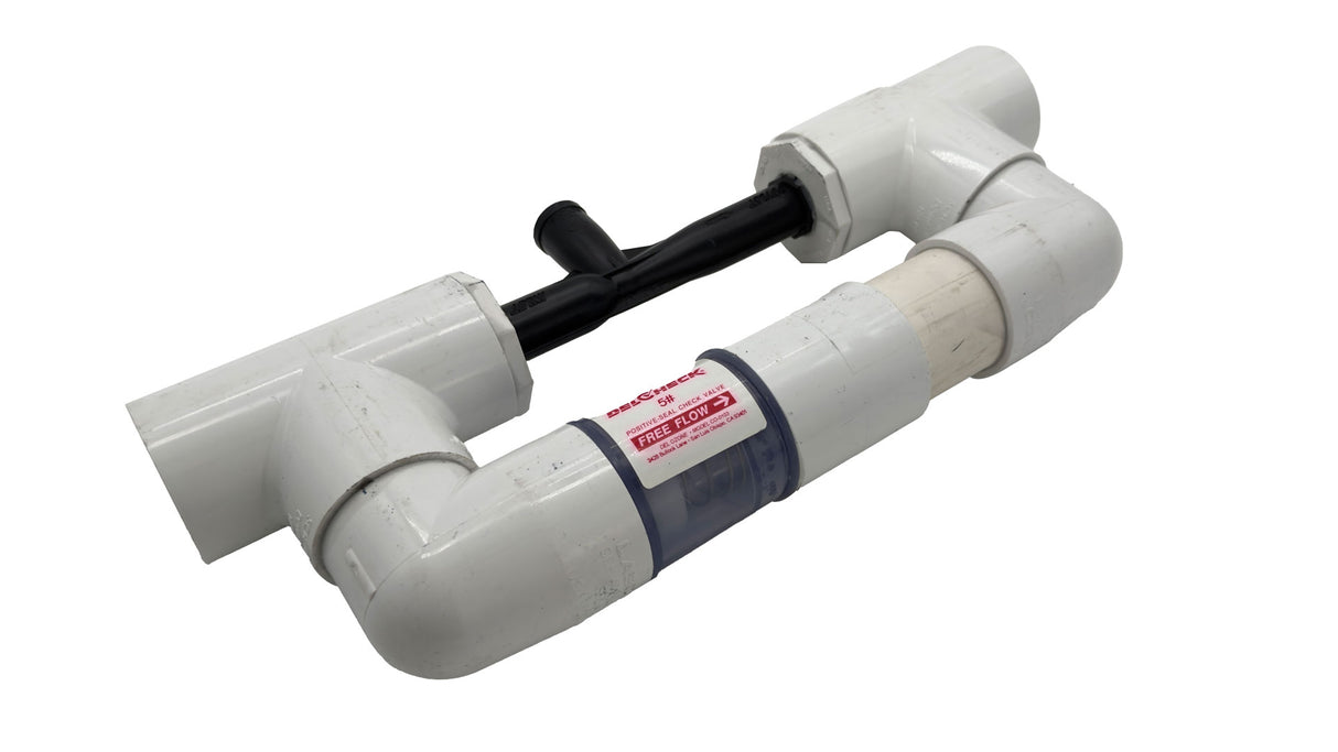 Ozone Injector Manifold with Tubing Kit - Pentair In-Floor(A&A)