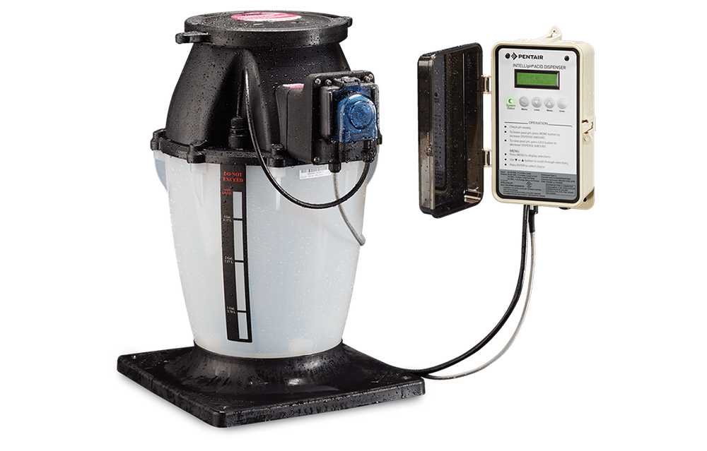 Pentair IntellipH pH Controller with Acid Container || 521377