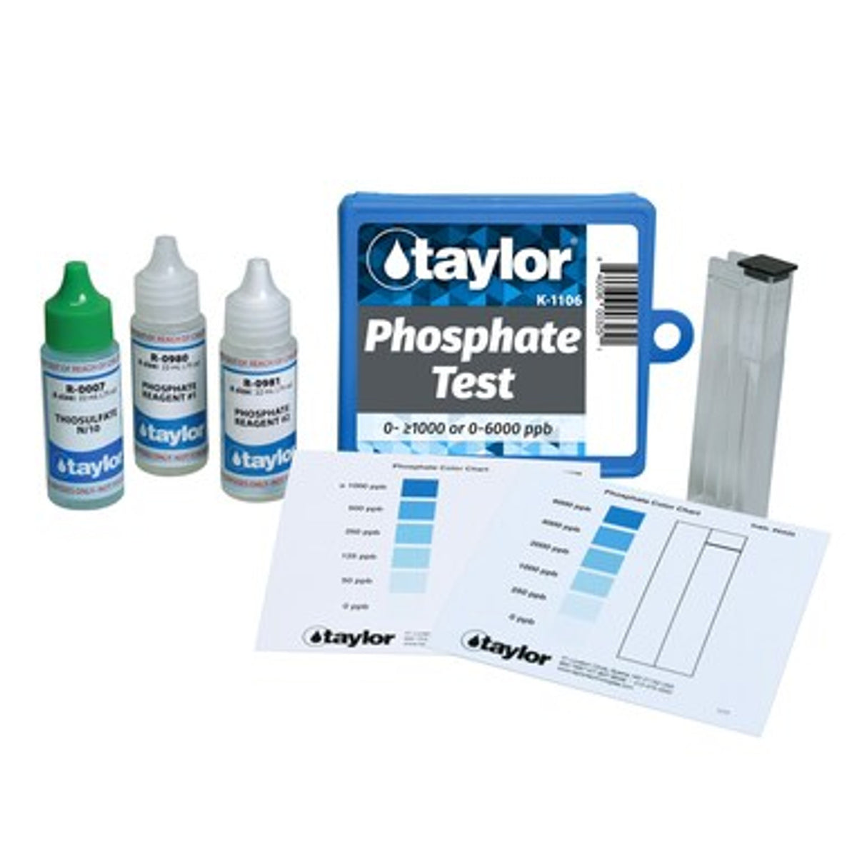Taylor® K‑1106 Phosphate Test Kit | Pool Water Phosphate Tester | K‑1106