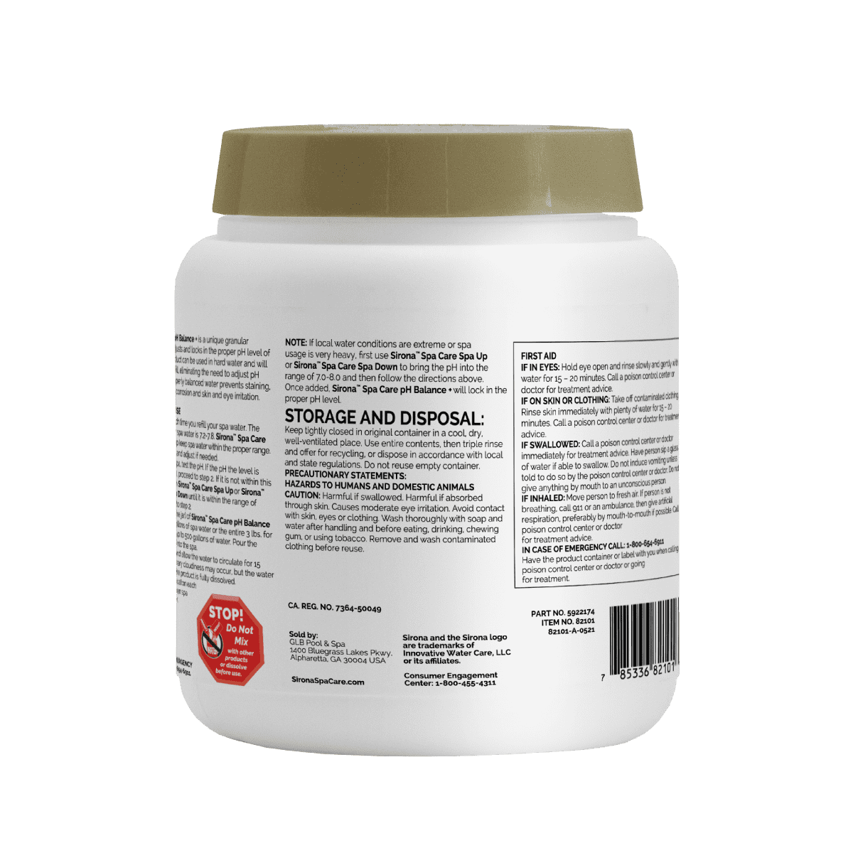 Sirona Spa pH Balance + | 82136