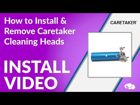 Caretaker RetroClean Style 1 Pop Up Head with Step & Bench Nozzle (White) | 4-9-1044