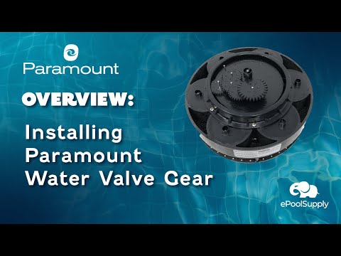 Paramount Complete 2-Port 5-Gear 2" Water Valve (Black) | 004-302-4156-03
