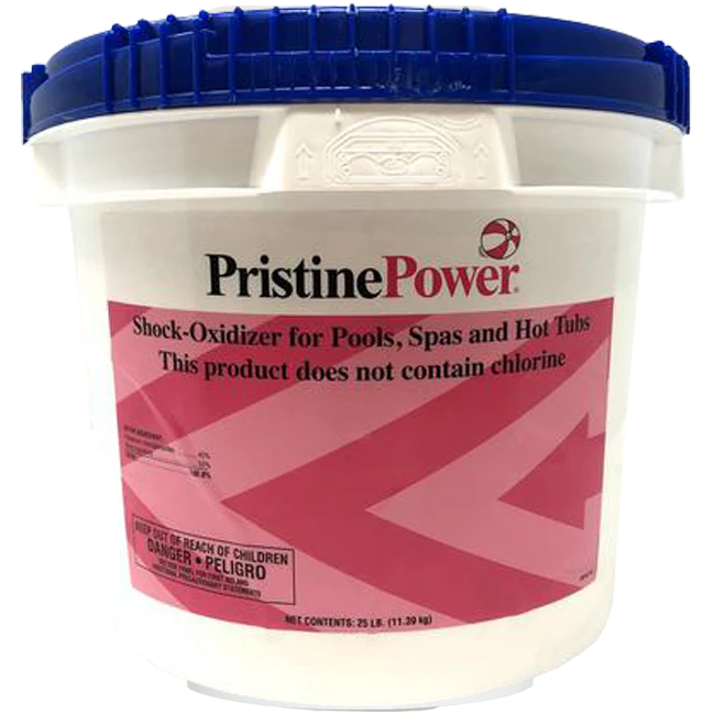 PristinePower Non-Chlorine Pool Shock 25 lb Bucket | SKU 16915