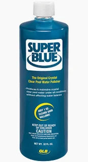 GLB Super Blue | 71205 | 32 FL OZ Pool Water Clarifier