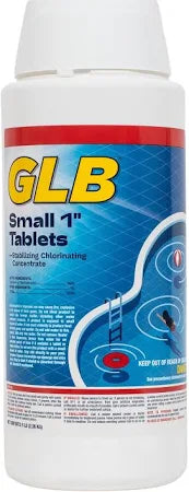 GLB Small 1" Chlorine Tablets | 71239A | 5 LB